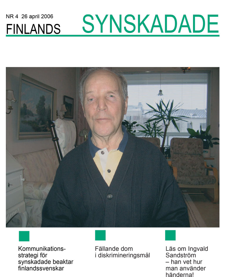 Ingvald Sandström är en veteran inom FSS. Han var med och grundade organisationen i maj 1946.