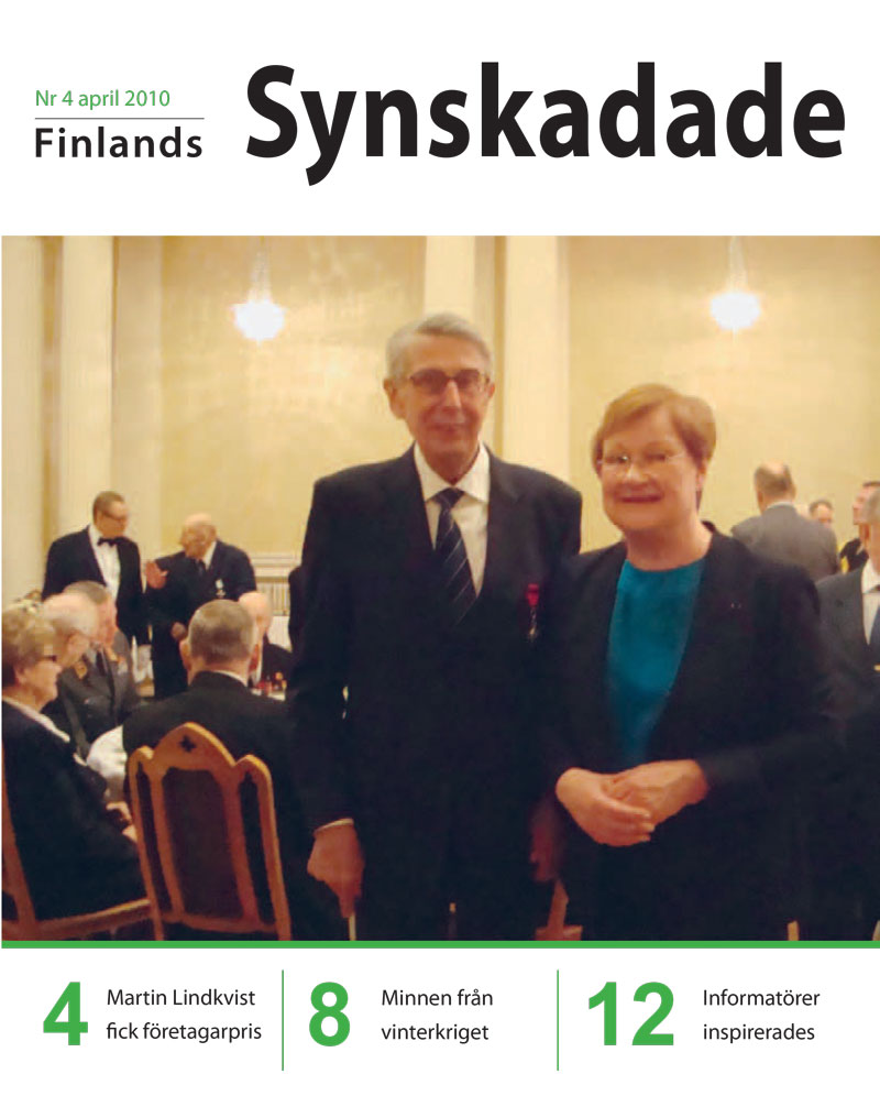 Finlands Synskadade nummer 4, 2010
