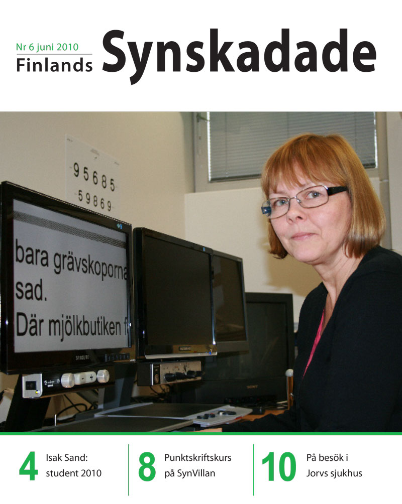 Finlands Synskadade nummer 6, 2010