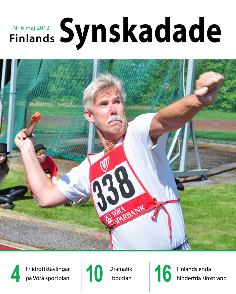 Finlands Synskadade nummer 6, 2012