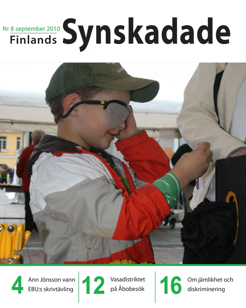 Finlands Synskadade nummer 8, 2010