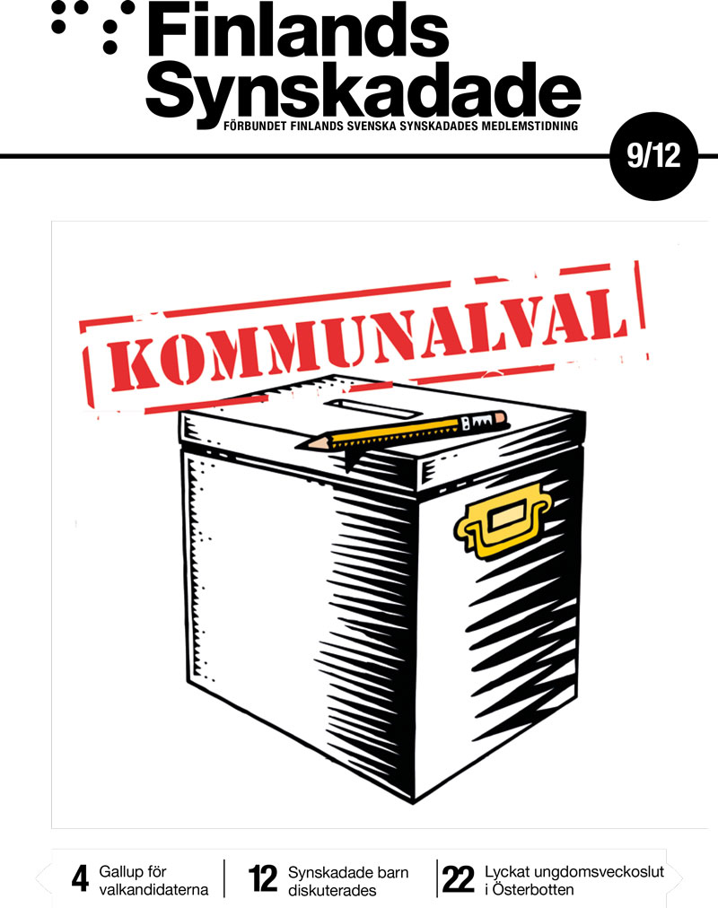 Finlands Synskadade nummer 9, 2012