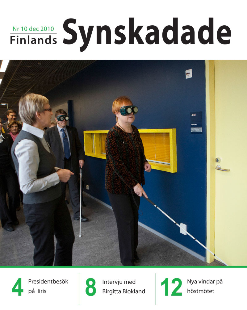 Finlands Synskadade nummer 10, 2010