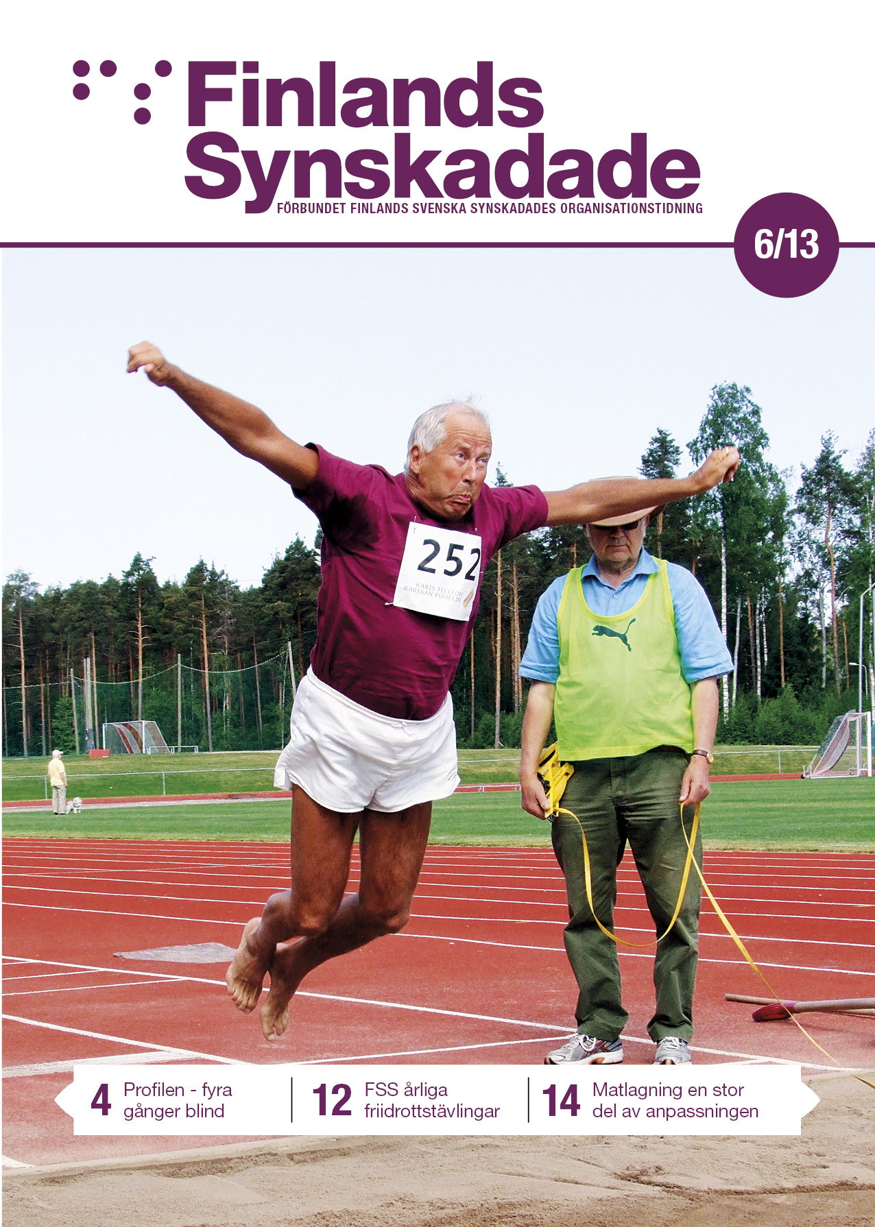 Finlands Synskadade nummer 6, 2013