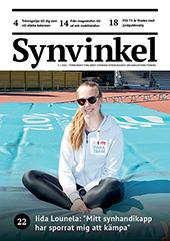 Sprintern Iida Lounela på Djurgårdens idrottsplan i Helsingfors.